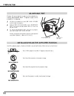 Preview for 10 page of Sanyo PLC-XP50 Owner'S Manual