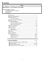 Preview for 2 page of Sanyo PLC-XP50 Service Manual