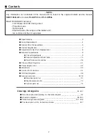 Preview for 2 page of Sanyo PLC-XP51 Service Manual