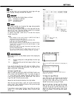 Preview for 39 page of Sanyo PLC-XP57L Owner'S Manual