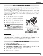 Preview for 47 page of Sanyo PLC-XP57L Owner'S Manual