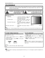 Предварительный просмотр 25 страницы Sanyo PLC-XP57L Service Manual