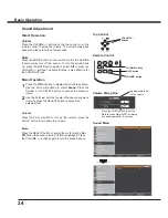 Preview for 24 page of Sanyo PLC-XR201 Owner'S Manual