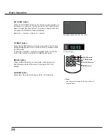 Preview for 26 page of Sanyo PLC-XR201 Owner'S Manual