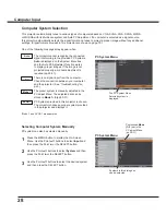 Preview for 28 page of Sanyo PLC-XR201 Owner'S Manual