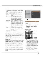 Preview for 35 page of Sanyo PLC-XR201 Owner'S Manual