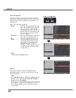 Preview for 50 page of Sanyo PLC-XR201 Owner'S Manual