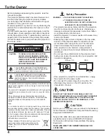 Preview for 4 page of Sanyo PLC-XR301 - XGA Projector With 3000 Lumens Owner'S Manual