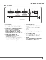 Preview for 9 page of Sanyo PLC-XR301 - XGA Projector With 3000 Lumens Owner'S Manual