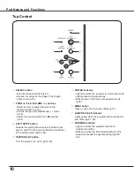 Preview for 10 page of Sanyo PLC-XR301 - XGA Projector With 3000 Lumens Owner'S Manual