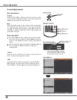 Preview for 24 page of Sanyo PLC-XR301 - XGA Projector With 3000 Lumens Owner'S Manual