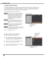 Preview for 28 page of Sanyo PLC-XR301 - XGA Projector With 3000 Lumens Owner'S Manual