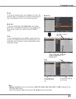 Preview for 31 page of Sanyo PLC-XR301 - XGA Projector With 3000 Lumens Owner'S Manual