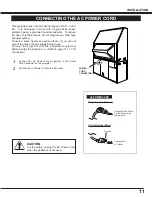 Preview for 11 page of Sanyo PLC-XR70N - 70" Rear Projection TV Owner'S Manual