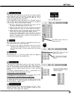 Preview for 37 page of Sanyo PLC-XT10 Owner'S Manual