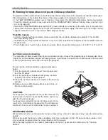 Preview for 7 page of Sanyo PLC-XT10 Service Manual