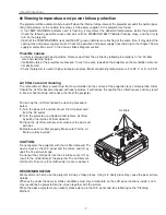 Предварительный просмотр 7 страницы Sanyo PLC-XT11 Service Manual