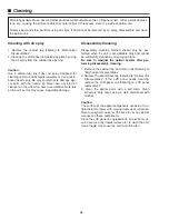 Preview for 56 page of Sanyo PLC-XT11 Service Manual