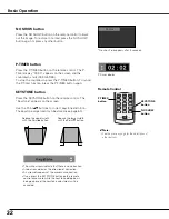 Preview for 32 page of Sanyo PLC-XT20 Owner'S Manual