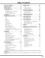 Preview for 3 page of Sanyo PLC XT21 - XGA LCD Projector Owner'S Manual