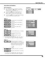 Preview for 35 page of Sanyo PLC XT21 - XGA LCD Projector Owner'S Manual