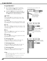 Preview for 46 page of Sanyo PLC XT21 - XGA LCD Projector Owner'S Manual