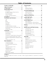 Preview for 3 page of Sanyo PLC-XT35 Owner'S Manual