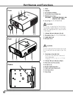 Preview for 10 page of Sanyo PLC-XT35 Owner'S Manual