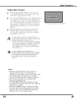 Preview for 25 page of Sanyo PLC XT35L - XGA LCD Projector Owner'S Manual