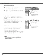 Preview for 36 page of Sanyo PLC XT35L - XGA LCD Projector Owner'S Manual