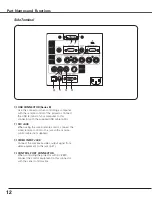 Preview for 12 page of Sanyo PLC-XTC50AL Owner'S Manual