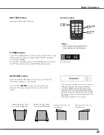 Preview for 31 page of Sanyo PLC-XTC50AL Owner'S Manual