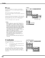 Preview for 50 page of Sanyo PLC-XTC50AL Owner'S Manual