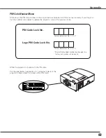 Preview for 83 page of Sanyo PLC-XTC50AL Owner'S Manual