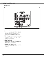 Preview for 12 page of Sanyo PLC-XTC50L Owner'S Manual