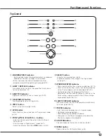 Preview for 13 page of Sanyo PLC-XTC50L Owner'S Manual