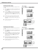 Preview for 62 page of Sanyo PLC-XTC50L Owner'S Manual