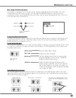 Preview for 63 page of Sanyo PLC-XTC50L Owner'S Manual