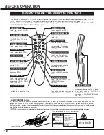 Preview for 16 page of Sanyo PLC-XU10 Owner'S Manual