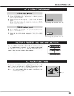 Preview for 23 page of Sanyo PLC-XU10 Owner'S Manual