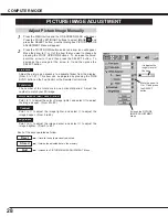 Preview for 28 page of Sanyo PLC-XU10 Owner'S Manual