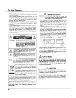 Preview for 4 page of Sanyo PLC-XU105 Owner'S Manual