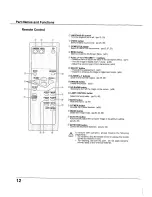 Preview for 12 page of Sanyo PLC-XU105 Owner'S Manual