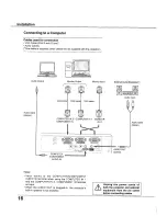 Preview for 16 page of Sanyo PLC-XU105 Owner'S Manual