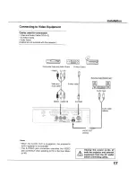 Preview for 17 page of Sanyo PLC-XU105 Owner'S Manual