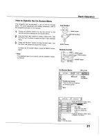 Preview for 21 page of Sanyo PLC-XU105 Owner'S Manual