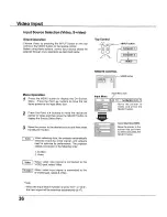 Preview for 36 page of Sanyo PLC-XU105 Owner'S Manual