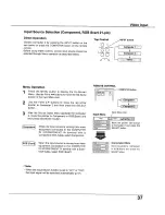 Preview for 37 page of Sanyo PLC-XU105 Owner'S Manual