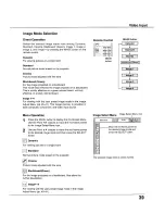 Preview for 39 page of Sanyo PLC-XU105 Owner'S Manual