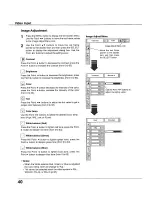 Preview for 40 page of Sanyo PLC-XU105 Owner'S Manual